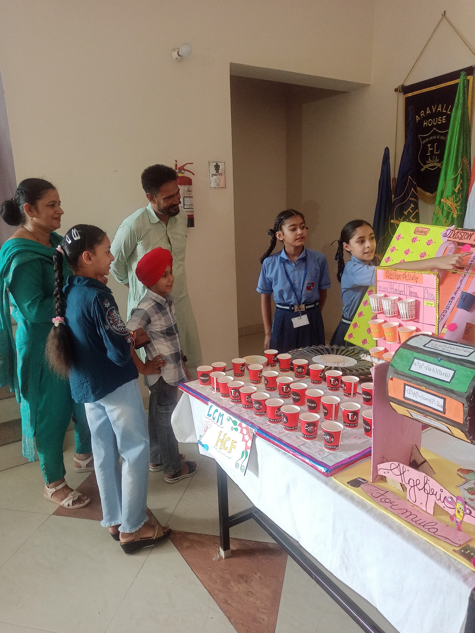 House-level maths exhibition